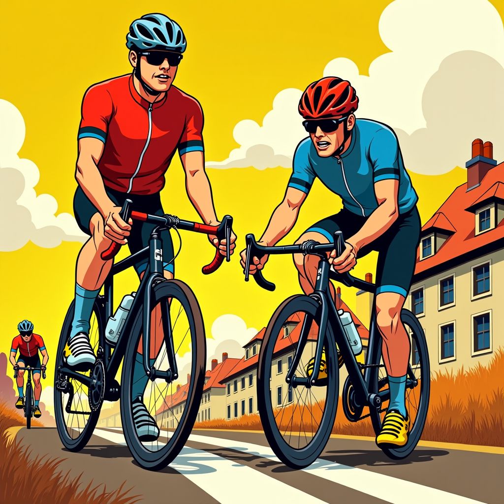 Filippo Ganna pakt zijn eerste eendagskoers overwinning door Wout van Aert op 150 meter van de streep te verslaan