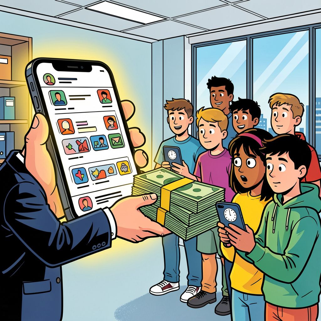 Meta betaalt miljarden om rechtszaak over verslavende apps af te kopen.