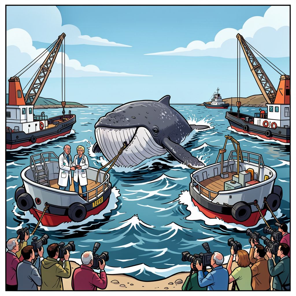 Bultrug Timmy overleeft gevaarlijke sleeptocht van 400 kilometer naar de Noordzee