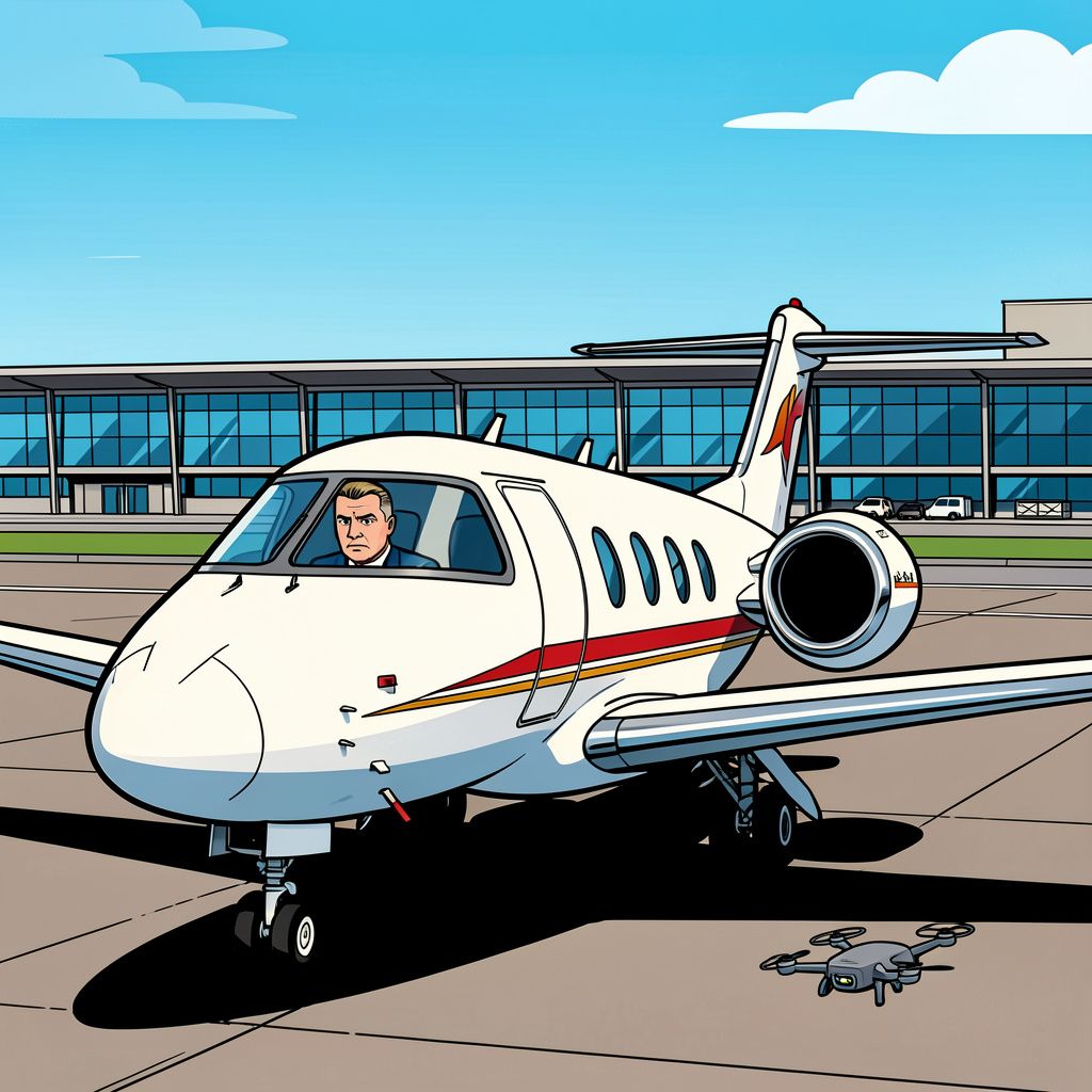 Het vliegtuig van president Zelensky is gisteren bij vertrek naar Noorwegen op een haar na geraakt door een drone.