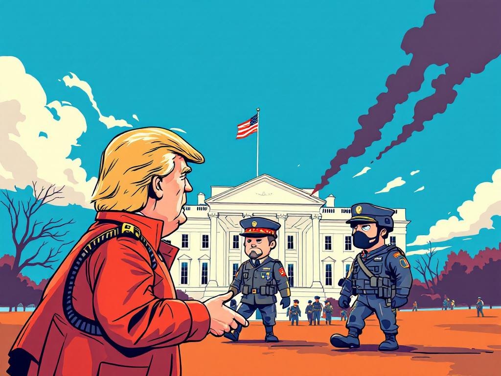 Trump Grijpt Hard In: Nationale Garde Neemt Washington DC Over