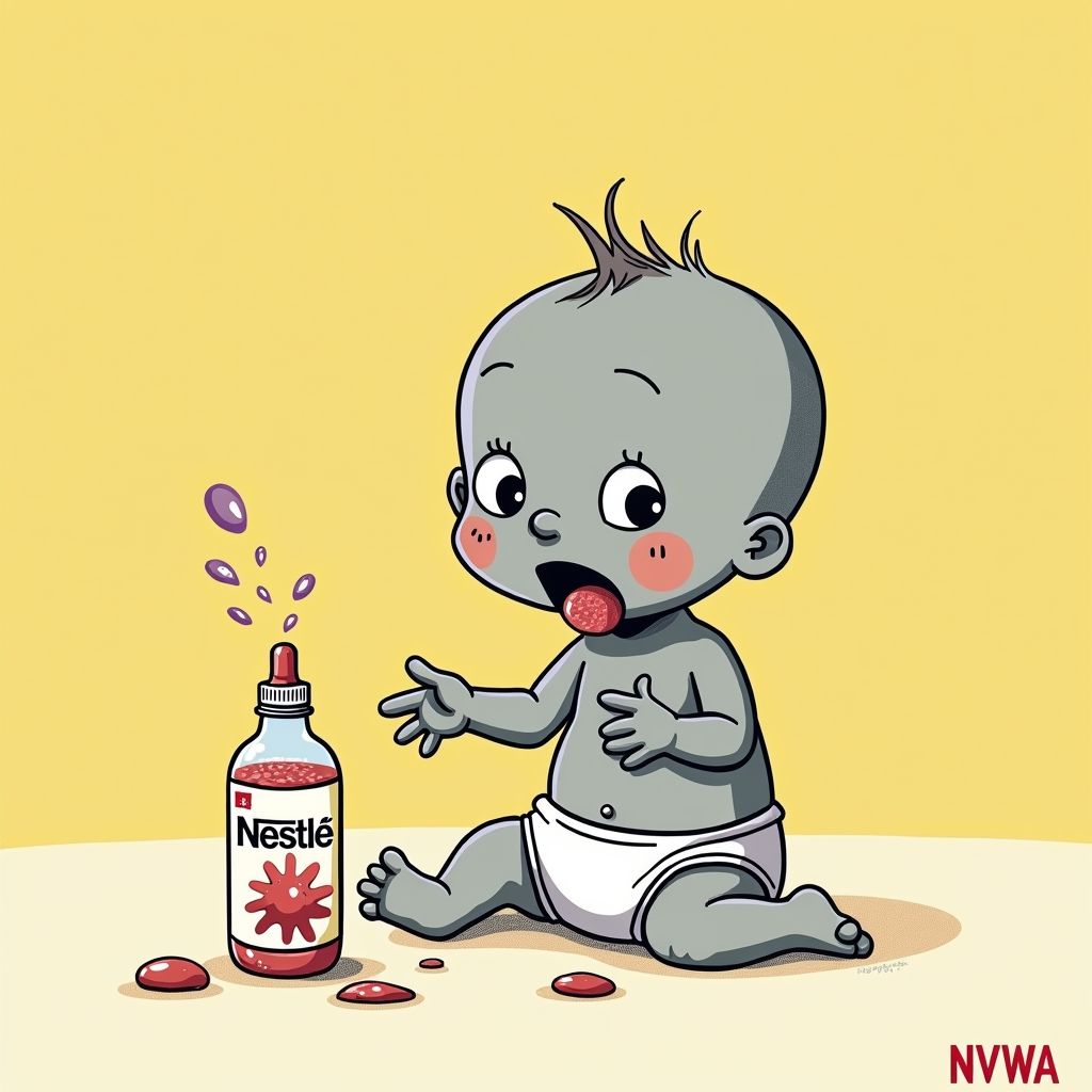 Baby Olivier zag grijs na Nestlé flesvoeding terwijl Frankrijk dodelijk geval onderzoekt