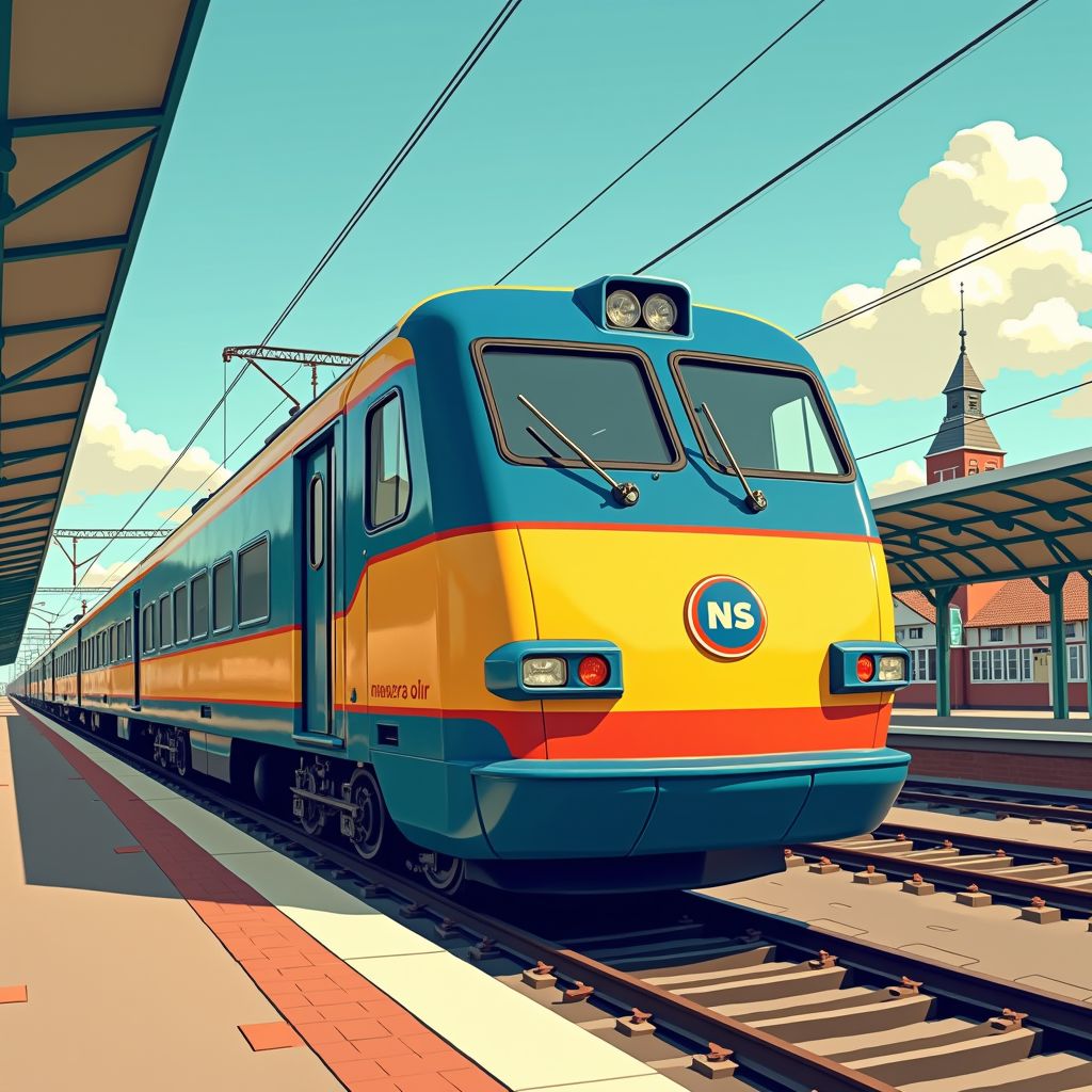 NS brengt de klassieke geel-blauwe trein terug met 36 hypermoderne sprinters die ook als intercity kunnen rijden