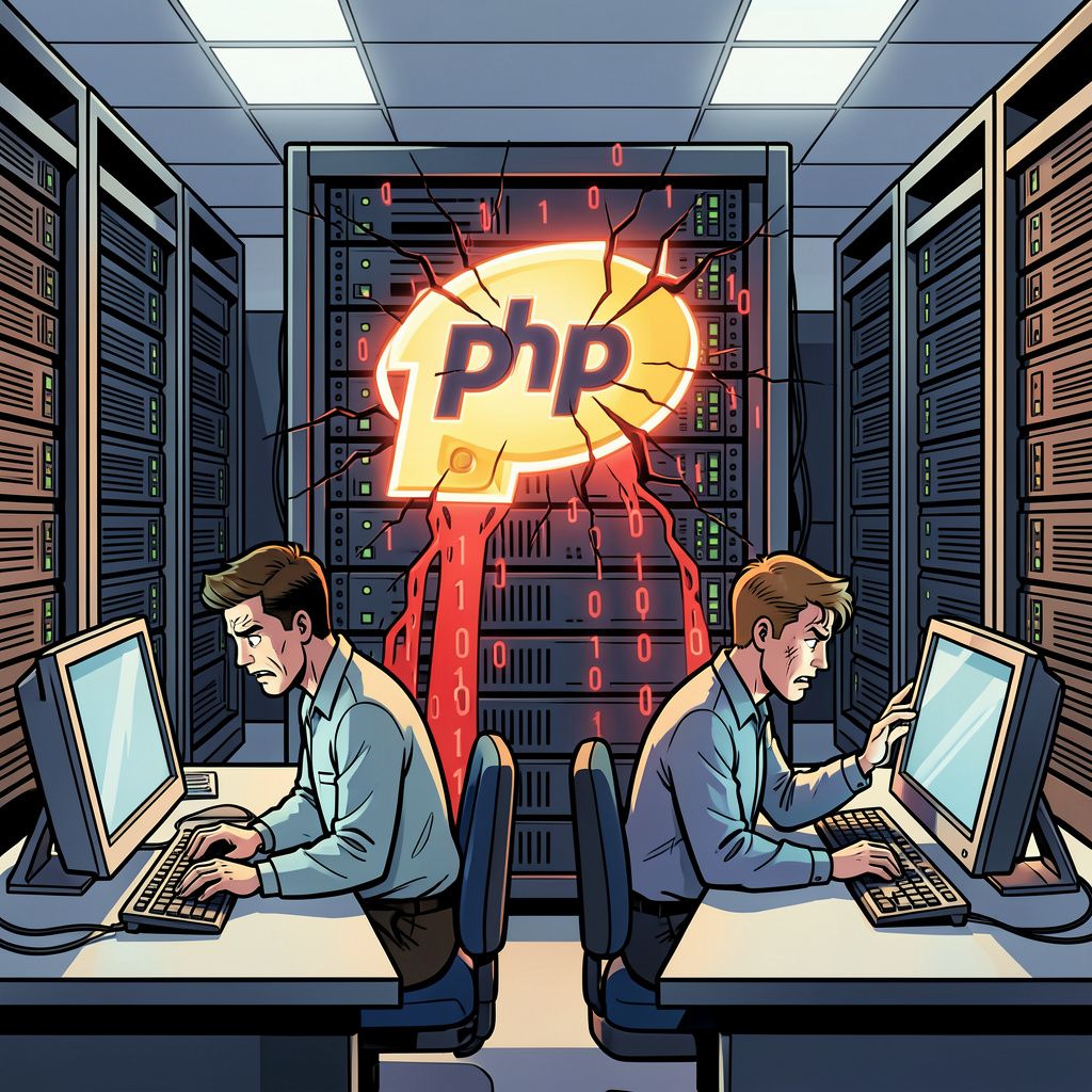 Twee ernstige beveiligingslekken in PHP zetten het internet vandaag op scherp.