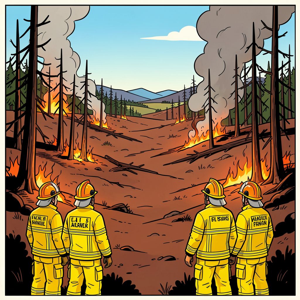 In het Zuid-Franse Var is een gigantische bosbrand eindelijk ingedamd na de verwoesting van duizenden hectares natuur.