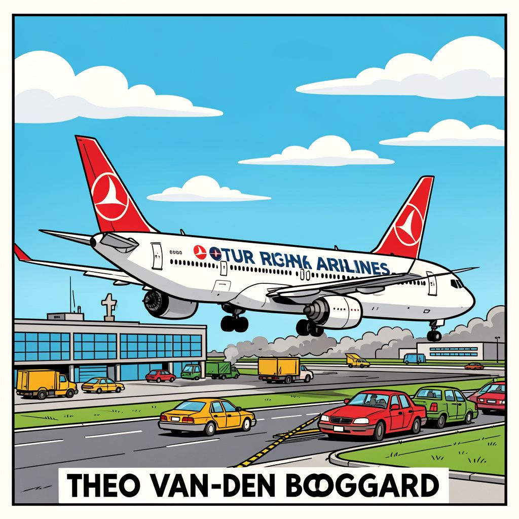 Turkish Airlines Boeing 777 landt na noodoproep veilig op Schiphol