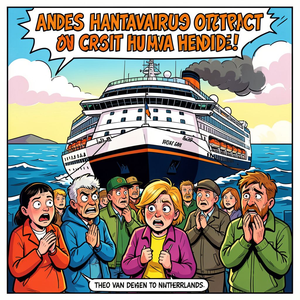 Dodelijk hantavirus verspreidt zich van mens op mens op cruiseschip voor Afrikaanse kust