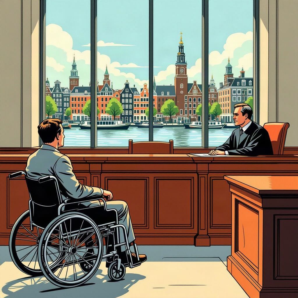 Amsterdam hoeft een verlamde zwemmer na een fatale duik geen cent te betalen.
