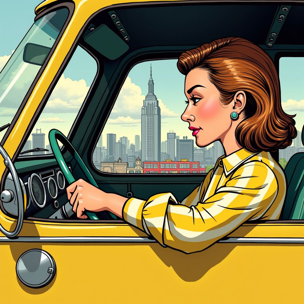 Amy's taxi rijdt alleen voor vrouwen en zit elk weekend vol