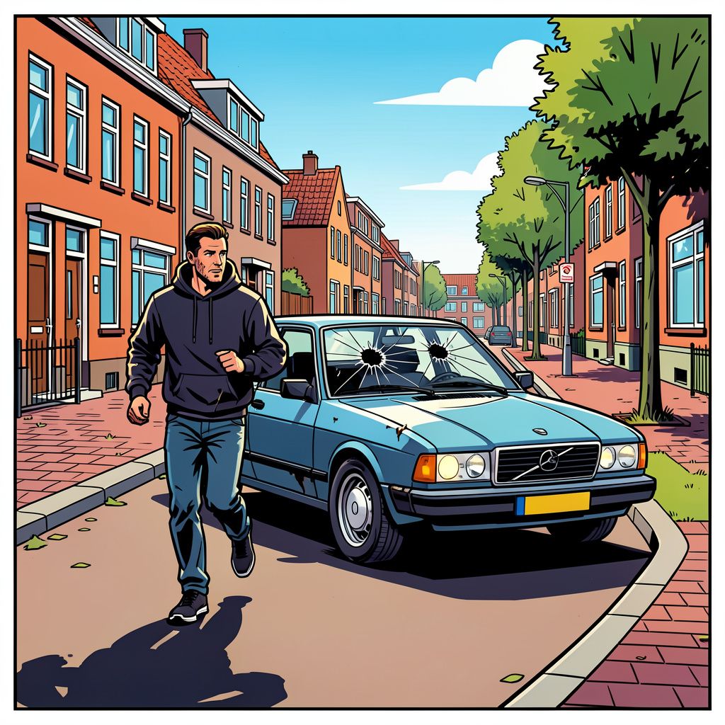 Marengo-doelwit Khalid H. overleeft opnieuw een schietpartij in Utrecht.