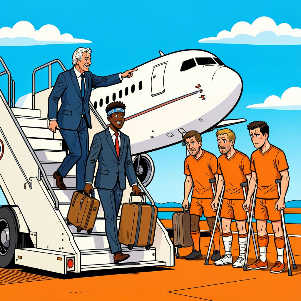 Koeman stuurt Memphis en Timber naar het WK, maar laat vier geblesseerde sterspelers thuis
