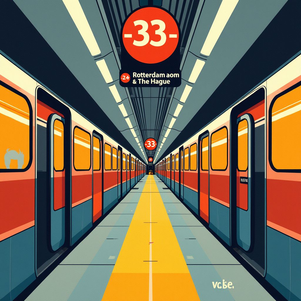 Rotterdam en Den Haag krijgen elke vijf minuten een metro vanaf 2033